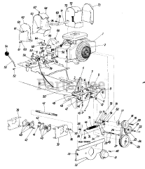 Lawnflite 145-995-132 - Lawnflite Garden Tractor (1985) (Allied Hardware)