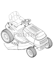 White Outdoor LT-542 H (13A2791G790) - White Outdoor 42" Lawn Tractor (2006)