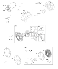 Briggs & Stratton 295347-0135-B1 - Briggs & Stratton Horizontal Engine