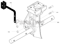 Murray 11052x85A - Murray Cultivator (2001) Transmission Assembly