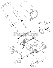 Murray 11A-A2BA758 - Murray Walk-Behind Mower (2014) General Assembly
