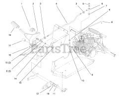 Toro 72064 (265-H) - Toro Lawn & Garden Tractor (SN: 089000600 - 089099999) (1998)