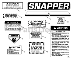 Snapper 26657 (81830) - Snapper 26" Rear-Engine Riding Mower, 6.5hp