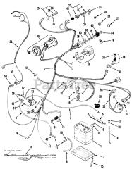 Toro 32-12BE01 (212-H) - Toro Lawn Tractor (1989)