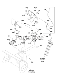 Canadiana 1696392-00 (CH 842100 SE) - Canadiana 33" Snow Thrower, Canada (2013)