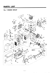 RedMax EB 431 - RedMax Backpack Blower (1997-02)