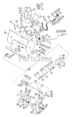Ariens 922002 (ST 424) - Ariens 24" Snow Blower, 4hp Tecumseh (SN: 000101 & Above)