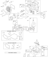 Briggs & Stratton 194707-0401-E1 - Briggs & Stratton Vertical Engine
