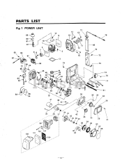 RedMax EBA 431 - RedMax Backpack Blower (SN: 509227 - 711926) (1995-01)
