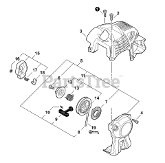Echo SRM-225 U - Echo Brush Cutter (SN: S79012001001 - S79012999999)