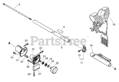 Echo CLS-5800 - Echo Clearing Saw Pipe, Harness