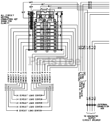 Generac RTG12EZA1 - Generac Power Transfer Switch (SN: 8667606 - 9587632) (2015) Wiring Diagram (0H6453)