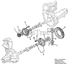 Simplicity 1692439 - Simplicity Landlord 44" Garden Tractor, 16hp Hydro Transmission Service Parts - Diagram 4