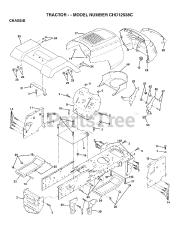 Electrolux/AYP CHD 12538 C - Electrolux/AYP Lawn Tractor (1998)
