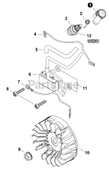 Echo CS-4510 - Echo Chainsaw (SN: C97413001001 - C97413999999)
