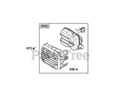 Briggs & Stratton 9P702-0235-H5 - Briggs & Stratton Vertical Engine Exhaust Group