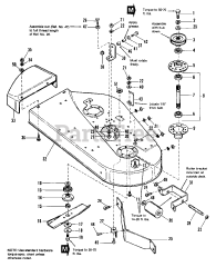 Simplicity 1690891 - Simplicity 36" Mower Deck