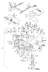 Exmark FMD524 - Exmark 52" Turf Tracer Hydro Walk-Behind Mower (SN: 320000 - 369999) (2002)