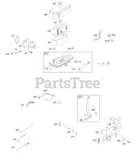 Briggs & Stratton 28V707-1170-E1 - Briggs & Stratton Vertical Engine