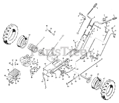 Simplicity FC (990129) - Simplicity Two-Wheeled Tractor, 4hp Tractor Group - Parts List (3585I02)