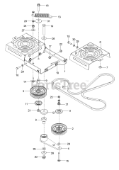 RedMax RZT 48 x (967671001-00) - RedMax 48" Zero-Turn Riding Mower (2019-02)