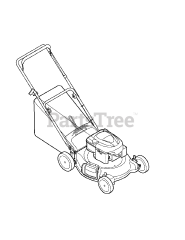 MTD 11A-439R004 - MTD Gold Walk-Behind Mower (2008) (Ace Hardware)