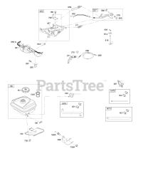 Briggs & Stratton 19H232-0123-H1 - Briggs & Stratton Horizontal Engine