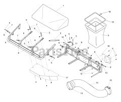 Ferris 5600150 - Ferris 52" 3-Bag Grass Collection System for IS2000Z (SN: 2012628763 & Above)