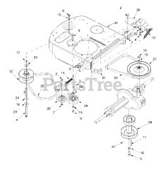 Yard-Man 13A-328-402 - Yard-Man Lawn Tractor (2000)