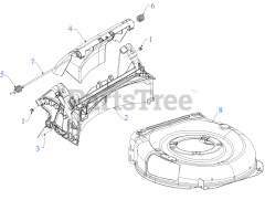 Craftsman M 105 (CMXGMAM221102) (11A-B2T2391) - Craftsman Walk-Behind Mower (2022)