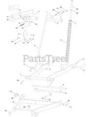 Toro 74585 (DH 210) - Toro Lawn Tractor (SN: 317000001 - 317999999) (2017)
