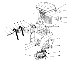 Toro 38505 (624) - Toro 24" Power Shift Snow Thrower (SN: 010000001 - 019999999) (1991)