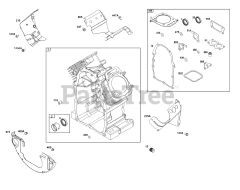 Briggs & Stratton 386447-0411-B1 - Briggs & Stratton Horizontal Engine Cylinder Group