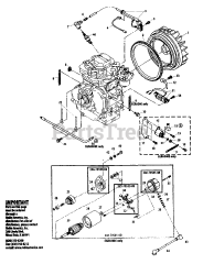 Shindaiwa EGR 6000 E - Shindaiwa Generator Flywheel/Starter