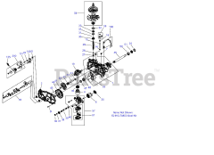 Cub Cadet RZT-SX 42 EFI (17AWCBYS010) - Cub Cadet 42" RZT Zero-Turn Mower, Fab Deck, EFI (2020) Transmission (RH)