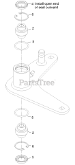 Exmark VT691KA524 - Exmark 52" Vantage Stand-On Mower, Kawasaki FS691V (SN: 312000000 - 312999999) (2012) Idler Arm Assembly No. 116-3806