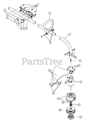 Ryobi 700r (41AD700G734) - Ryobi String Trimmer Boom And Trimmer Parts