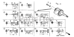 Honda GX160 K1 LX2/A (GC02) - Honda Engine, Made in Japan (SN: GC02-8670001 - GC02-9099999) CRANKSHAFT (1)