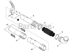 Echo PB-755 SH - Echo Backpack Blower (SN: P04513001001 - P04513999999)