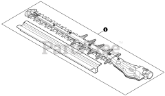Echo SHC-225 S - Echo Shaft Hedge Trimmer (SN: V02412001001 - V02412999999)