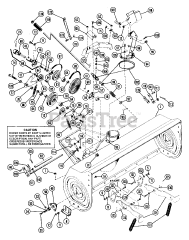 Ariens 831010 - Ariens 48" Two Stage Sno-Thro Attachment (SN: 000101 - 006000)