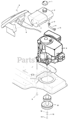 Murray 38711x67A - Murray 38" Lawn Tractor (1998)