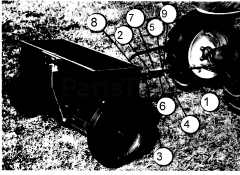 Toro UW-641 - Toro Utility Wagon (1961) Fs-36 Spreader Parts List
