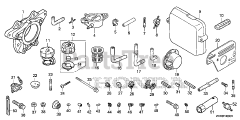Honda GX100 RT KRSB/A (GCCCT) - Honda Engine, Made in Thailand (SN: GCCCT-2000001 - GCCCT-9999999) OTHER PARTS (1)