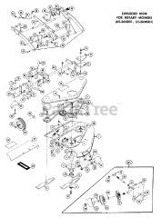 Toro 65-36XR01 - Toro 36" Rear-Discharge Mower Deck (1976)