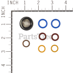 Simplicity 190862GS Use 705001: Kit  O-Ring Maint & Nzzle Clnng - image 2