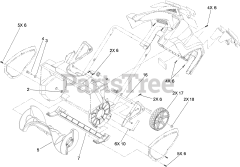 Lawn-Boy 38302 (1800) - Lawn-Boy 18" Power Curve Snow Thrower (SN: 316000001 - 316999999) (2016)