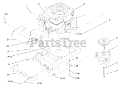 Toro 72045 (265-6) - Toro Lawn & Garden Tractor (SN: 079000001 - 079999999) (1997)