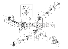 Jonsered CC 2128 (952711960) - Jonsered Brushcutter, Canada (2010-06) ENGINE
