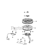 MTD 4P90MUD - MTD Engine 4P90MUD Ignition &amp; Electrical
